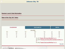 Tablet Screenshot of johnsoncitytx.org